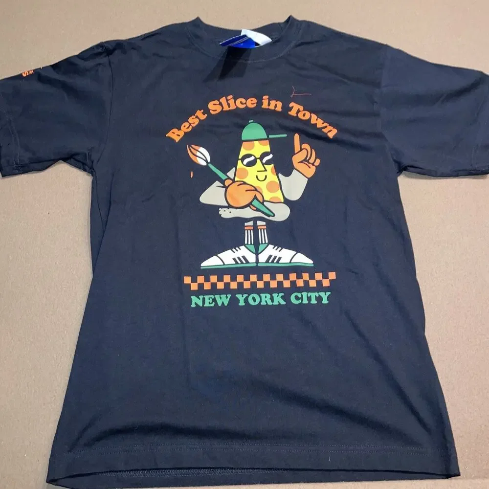 Adidas mens Beyond The Streets Pizza Tshirt GV2578 small